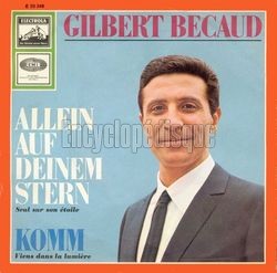 [Pochette de Allein auf deinem Stern (Gilbert BCAUD)]