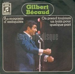 [Pochette de Au magasin d’antiquits (Gilbert BCAUD)]