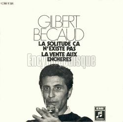 [Pochette de La solitude a n’existe pas (Gilbert BCAUD)]