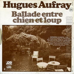 [Pochette de Dernires vacances (Hugues AUFRAY) - verso]