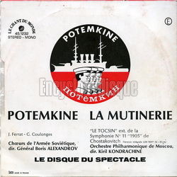 [Pochette de Potemkine (THTRE / SPECTACLE) - verso]