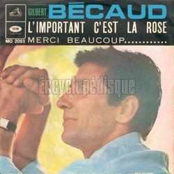 [Pochette de L’important c’est la rose (Gilbert BCAUD)]