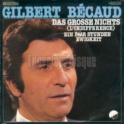 [Pochette de Das grosse nichts (Gilbert BCAUD)]