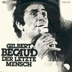 [Pochette de Der letzte Mensch (Gilbert BCAUD)]