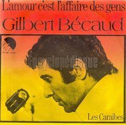 [Pochette de L’amour c’est l’affaire des gens (Gilbert BCAUD)]