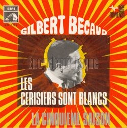 [Pochette de Les cerisiers sont blancs (Gilbert BCAUD)]