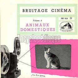 [Pochette de Bruitage cinma (Volume 04 - Animaux domestiques) (BRUITAGE CINMA)]