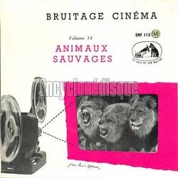 [Pochette de Bruitage cinma (Volume 14 - Animaux sauvages) (BRUITAGE CINMA)]