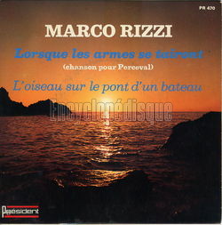 [Pochette de Lorsque les armes se tairont (Marco RIZZI)]