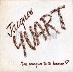 [Pochette de Mais pourquoi tu te barres ? (Jacques YVART)]