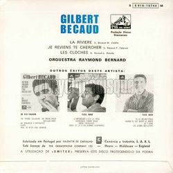 [Pochette de La rivire (Gilbert BCAUD) - verso]