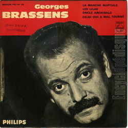 [Pochette de La marche nuptiale (Georges BRASSENS)]