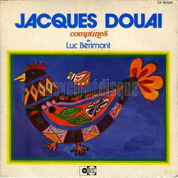 [Pochette de Comptines de Luc Brimont (Jacques DOUAI)]