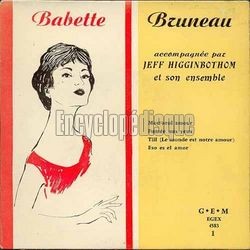 [Pochette de Mon seul amour (Babette BRUNEAU)]