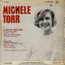 [Pochette de Viens allons danser (Michle TORR) - verso]