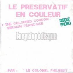 [Pochette de Le prservatif en couleur (Le COLONEL PHILIBERT)]