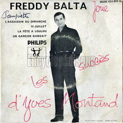 [Pochette de Freddy Balta joue les succs d’Yves Montand (Freddy BALTA)]