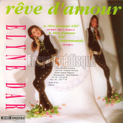 [Pochette de Rve d’amour (Elyne DAR) - verso]