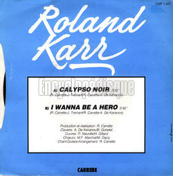 [Pochette de Calypso noir (Roland KARR) - verso]