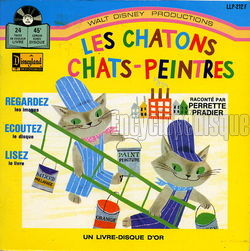 [Pochette de Les chatons chats-peintres (JEUNESSE)]