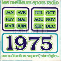 [Pochette de 1975, les meilleurs spots radio (PUBLICIT)]