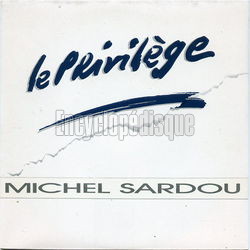 [Pochette de Le privilge (Michel SARDOU)]