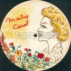 [Pochette de Vœux 1956 (Martine CAROL)]