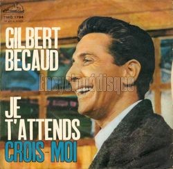 [Pochette de Je t’attends (Gilbert BCAUD)]