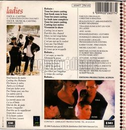 [Pochette de Casting (LADIES (2)) - verso]