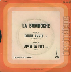 [Pochette de Bonne anne (La BAMBOCHE (2)) - verso]