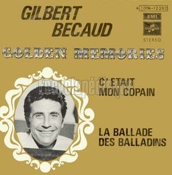 [Pochette de C’tait mon copain (Gilbert BCAUD)]