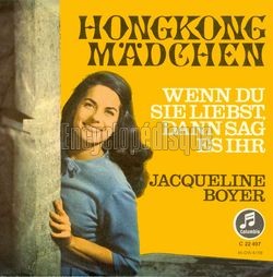 [Pochette de Hongkong Mdchen (Jacqueline BOYER)]