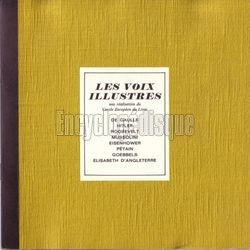 [Pochette de Les voix illustres (DICTION)]