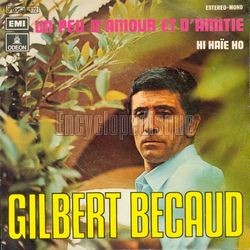 [Pochette de Un peu d’amour et d’amiti (Gilbert BCAUD)]