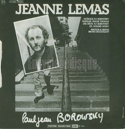 [Pochette de H ! Chanteur (Paul-Jean BOROWSKY) - verso]