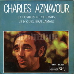 [Pochette de La lumire (Charles AZNAVOUR)]