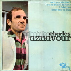 [Pochette de Paris au mois d’aot (Charles AZNAVOUR)]