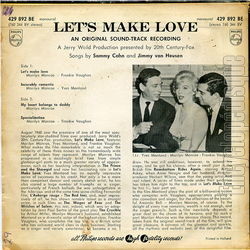 [Pochette de Let’s make love (Yves MONTAND) - verso]