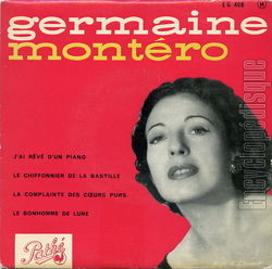 [Pochette de J’ai rv d’un piano (Germaine MONTERO)]