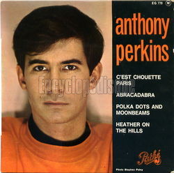 [Pochette de Anthony PERKINS -  C’est chouette Paris  (Les FRANCOPHILES)]