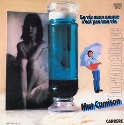 [Pochette de La vie sans amour c’est pas une vie (Mat CAMISON) - verso]