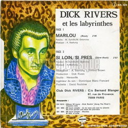 [Pochette de Marilou (Dick RIVERS) - verso]