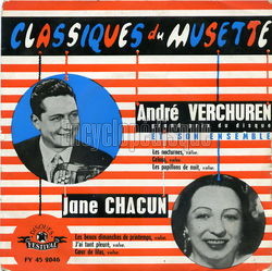 [Pochette de Classiques du musette (Andr VERCHUREN et Jane CHACUN)]