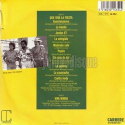 [Pochette de Que viva la fiesta (SON CARIBE) - verso]