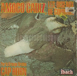 [Pochette de Amoco Cadiz ou les oiseaux de Goudron (CAP HORN)]