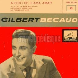 [Pochette de A esto se llama amar (Gilbert BCAUD)]