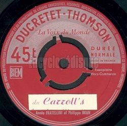 [Pochette de Du Carroll’s (COMPILATION)]