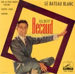 [Pochette de Le bateau blanc (Gilbert BCAUD)]