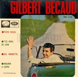 [Pochette de Plein soleil (Gilbert BCAUD)]