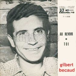 [Pochette de Au revoir (Gilbert BCAUD)]